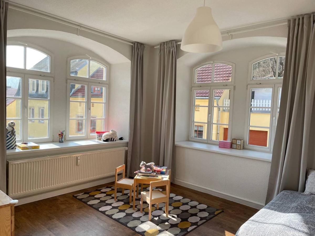 Bergblick Apartment SäChsische Schweiz Sebnitz Esterno foto